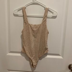 Acacia River Lining Bodysuit Light Snake Exclusive